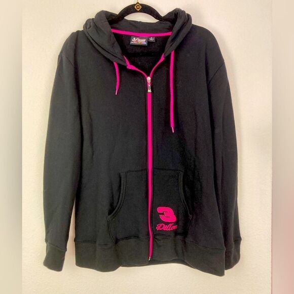 NASCAR official Austin Dillon 3 NWOT hooded zip sweat jacket rare design - Picture 1 of 10